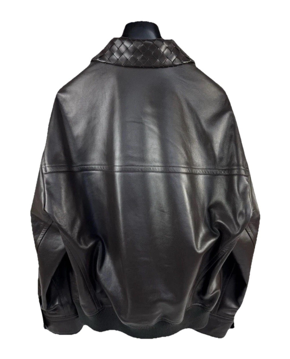 Bottega Veneta Soft Nappa Brown Blouson Jacket, photo 2