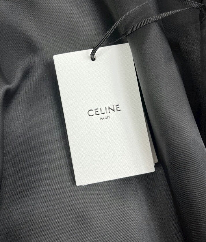 Celine x Hedi Slimate Logo Embroidered Checked Wool Jacket, photo 7
