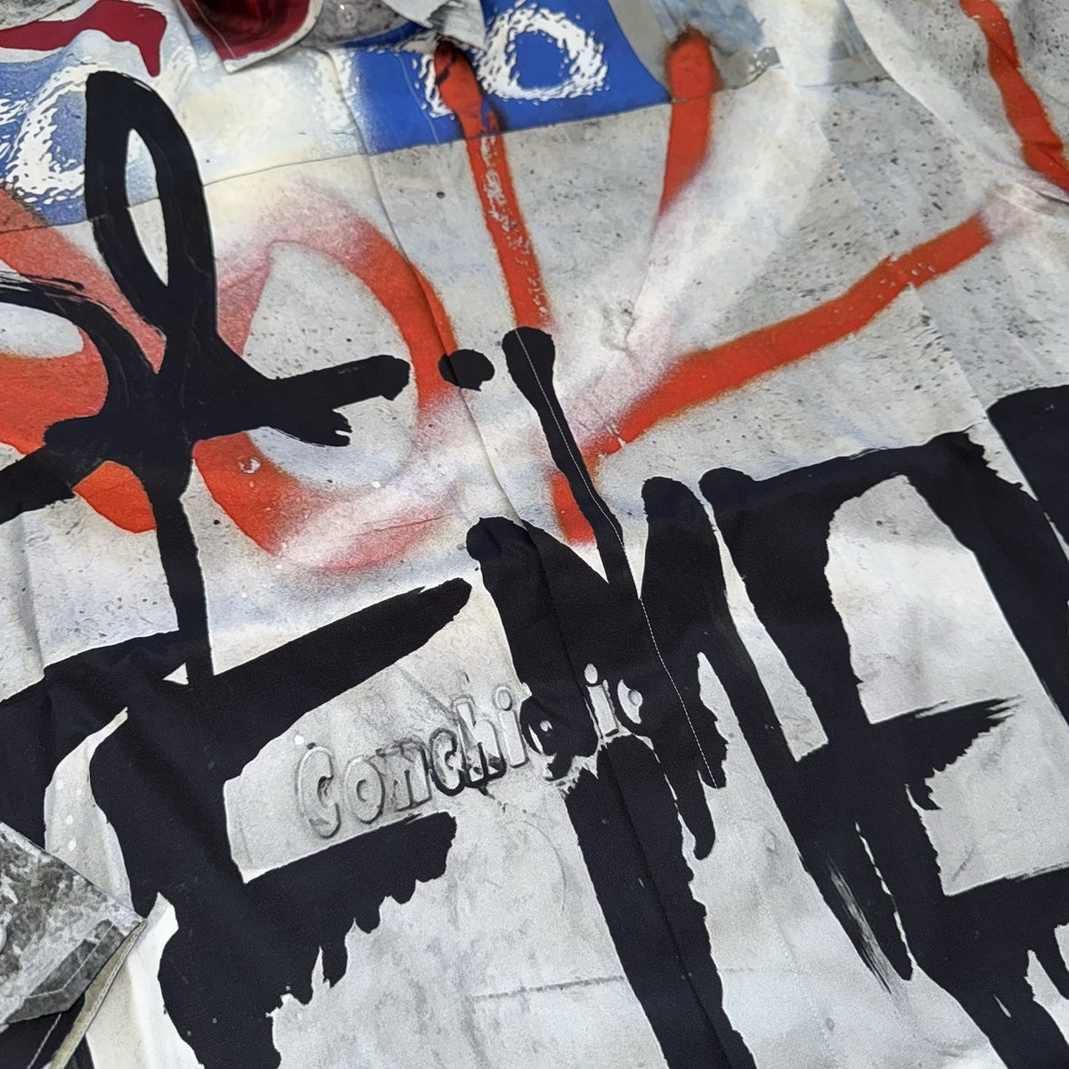 Vetements Graffiti Print Shirt, photo 3