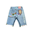 Better With Age Gentlemen’s Triple Wide Long Denim Shorts, photo 2