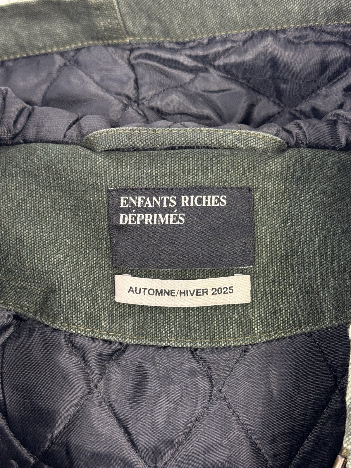 Enfants Riches Deprimes War Started Hooded Work Denim Jacket, photo 7