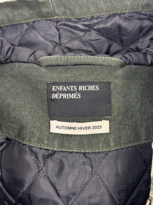 Enfants Riches Deprimes War Started Hooded Work Denim Jacket, photo 7