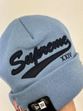 Supreme New Era x Supreme Logo Embroidered Beanie، الصورة 5