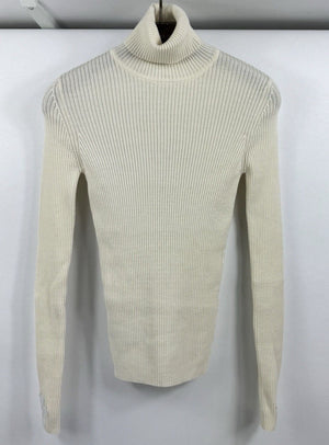 Chrome Hearts Cashmere Turtleneck with Cross Patch Sleeves، الصورة 3