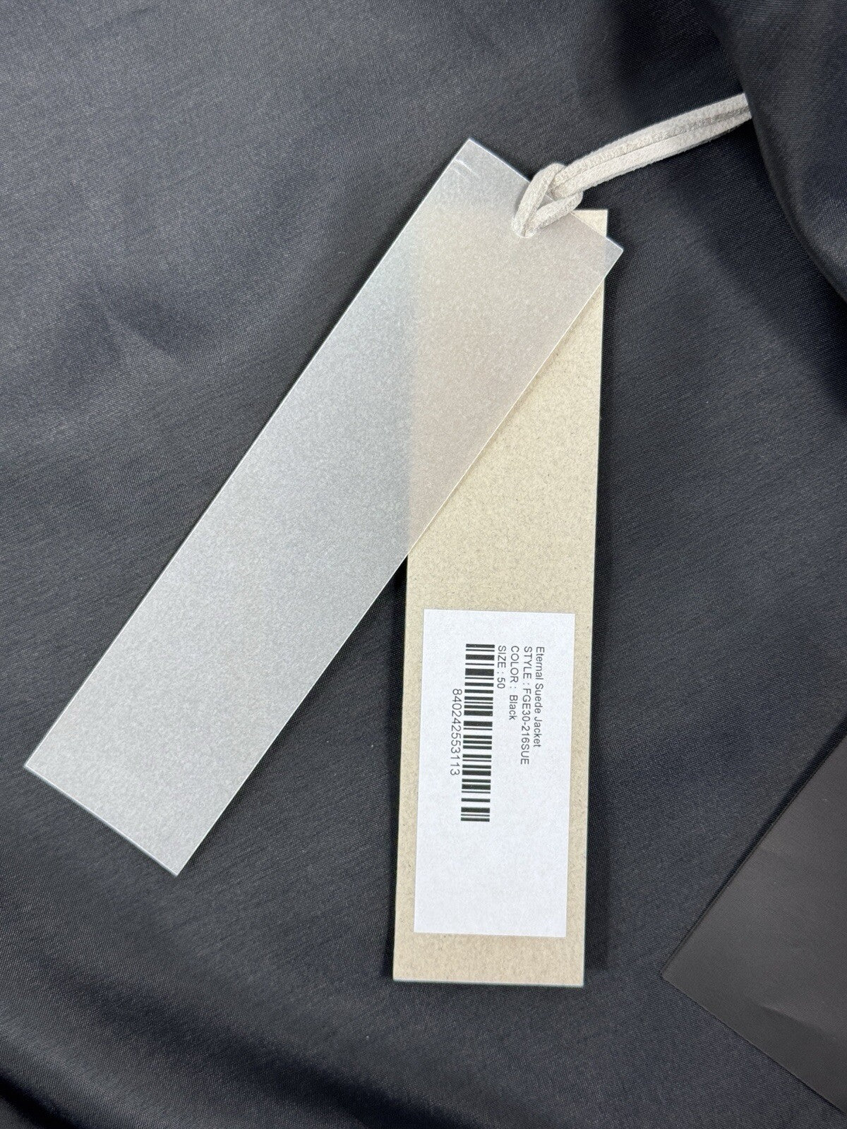 Fear of God Suede Zip Up Jacket, photo 7