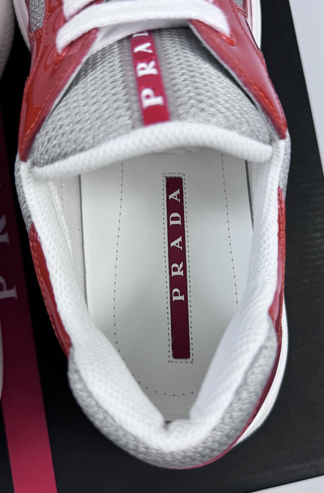 Prada Patent Finish Trainers, photo 8