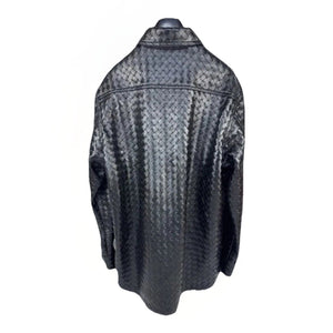 Bottega Veneta Intrecciato Lambskin Shirt، الصورة 1
