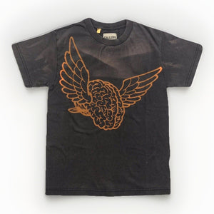Gallery Dept Flying Wings Print Washed Black T-Shirt, photo 2