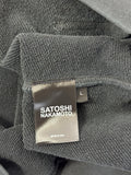 Satoshi Nakamoto Logo Print Embellished Jersey Hoodie، الصورة 5
