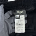 Fendi Logo Print Velvet Jumper &amp; Joggers Set، الصورة 20