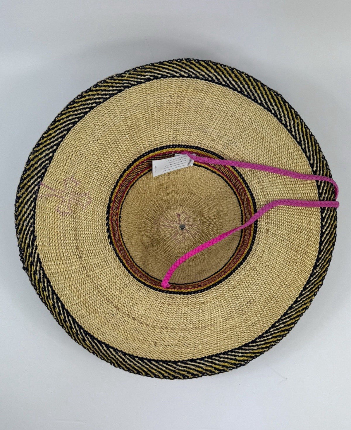 Chrome Hearts Pink Cross Patch Straw Hat, photo 6