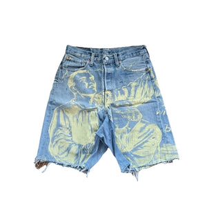 RRR123 x Levi’s 501 Baptism Denim Shorts（写真1）