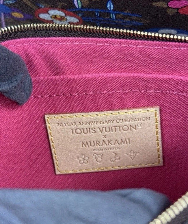 Louis Vuitton x Takashi Murakami Monogram Flower Print Neverfull MM Bag M13271, photo 10