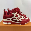 Louis Vuitton x Virgil Abloh Red SK8 Trainers، الصورة 2