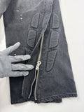 Satoshi Nakamoto Enduro Straight Padded Jeans، الصورة 11