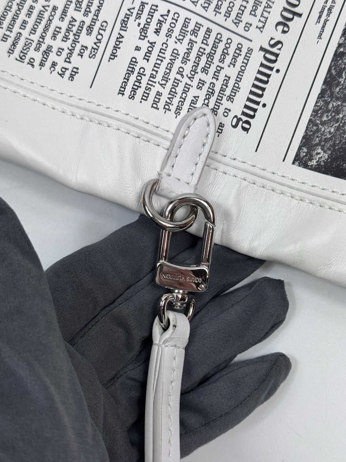 Louis Vuitton x Virgil Abloh Tourist VS Purist 2021 Newspaper Clutch Bag, photo 10