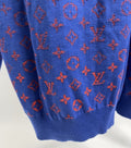 Louis Vuitton Monogram Electric Blue Gradient Crewneck Sweater، الصورة 5