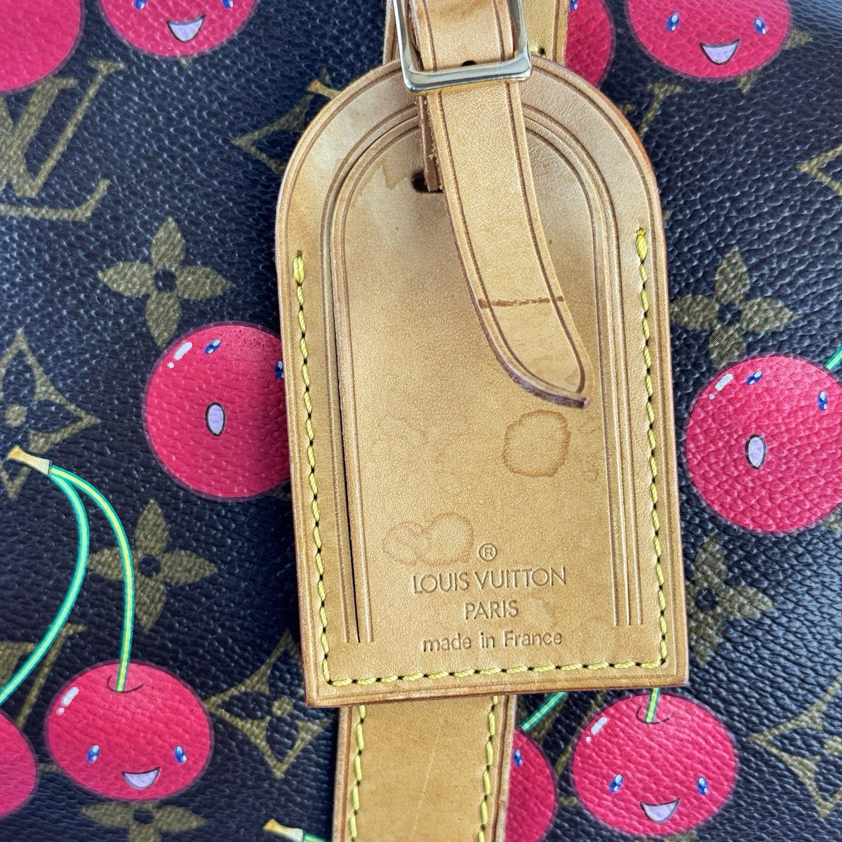 Louis Vuitton x Takashi Murakami Cherry Monogram 45 Keepall Duffle 2005 Cerises, photo 7