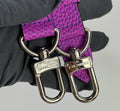 Louis Vuitton Illusion Keepall Bandouliere 50 M59713 Blue / Pink Leather Bag، الصورة 16