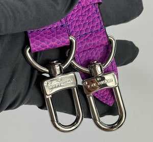 Louis Vuitton Illusion Keepall Bandouliere 50 M59713 Blue / Pink Leather Bag، الصورة 16
