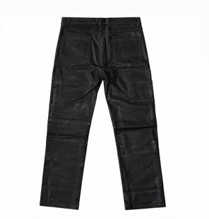 Enfants Riches Deprimes Soft Leather Slim Fit Panelled Trousers（写真2）