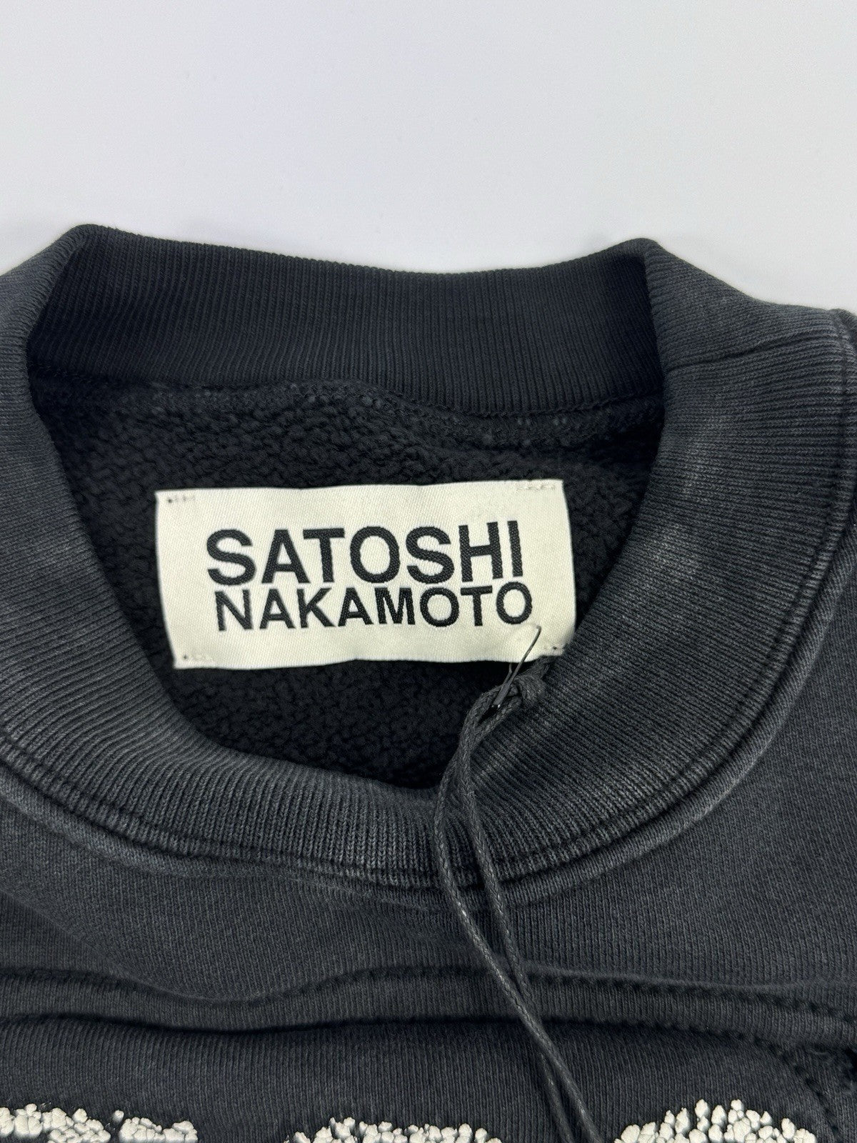 Satoshi Nakamoto Bone Crewneck Sweater, photo 7