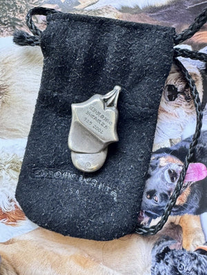 Chrome Hearts x The Rolling Stones Sterling Silver Factory Set Diamond Pendant، الصورة 8