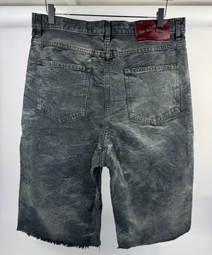 The Sekrit Saint Chopped Studded Distressed Denim Shorts（写真4）