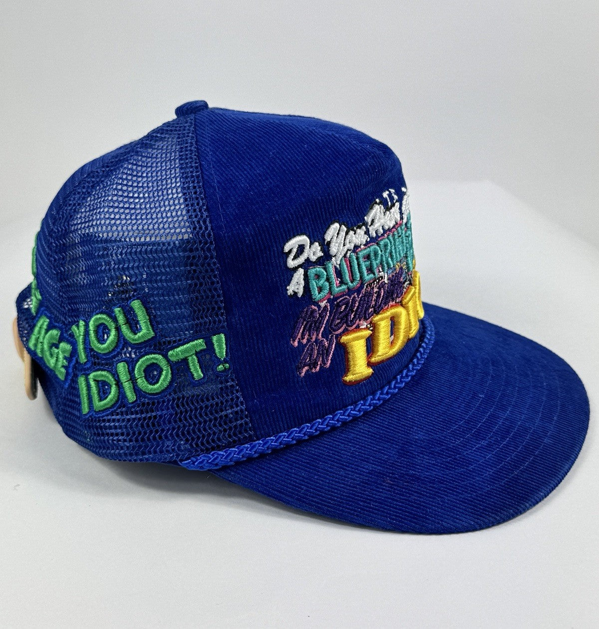 Better With Age Blueprint Brain Embroidered Trucker Cap, photo 3