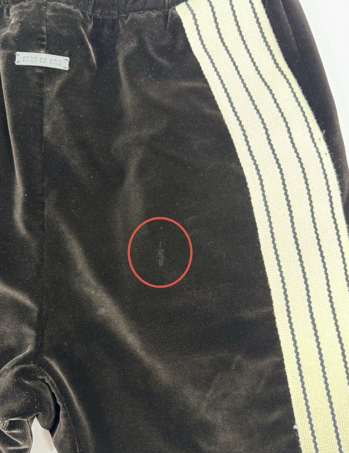 Fear of God Velvet Oversized Track Jacket & Trousers Set, photo 17