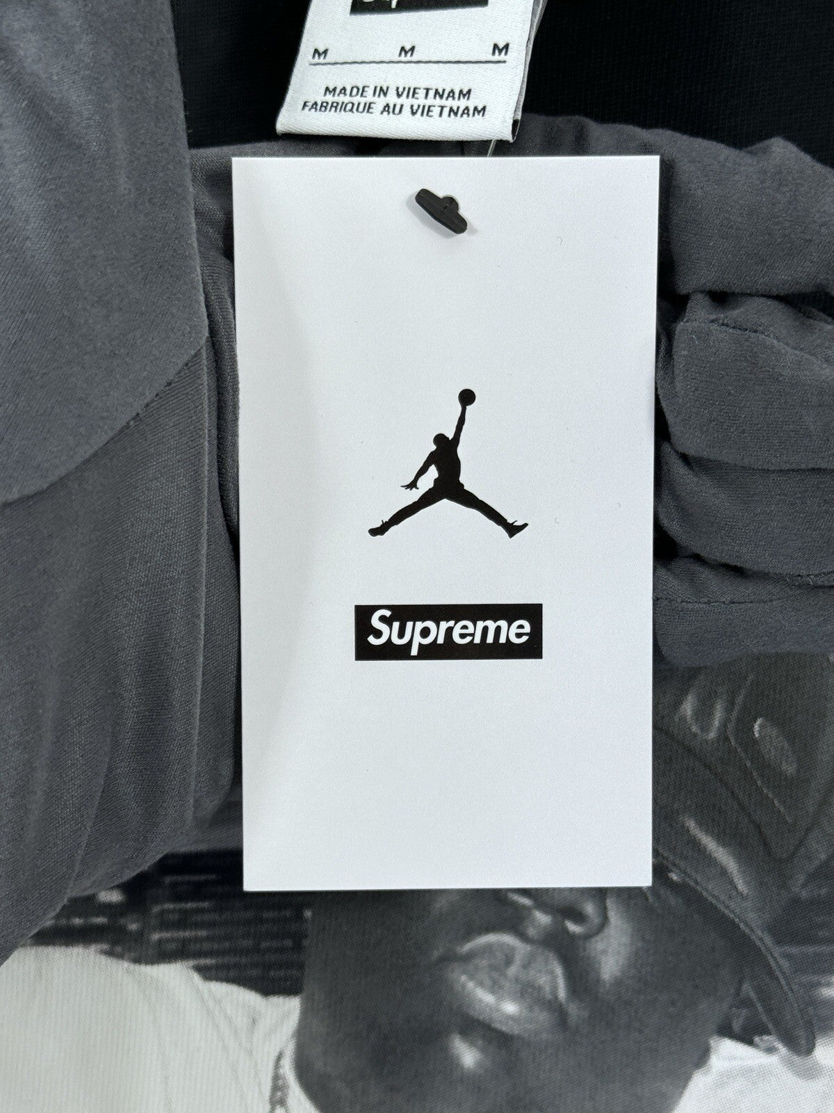 Supreme x Jordan Biggie Photo Print T-Shirt, photo 3