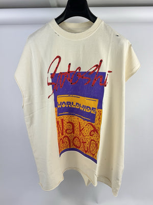Satoshi Nakamoto Worldwide Cut-Off T-Shirt, photo 2