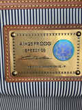 Louis Vuitton x Nigo Speedy P9 Bandoulière 50 Navy Blue Bag, photo 7