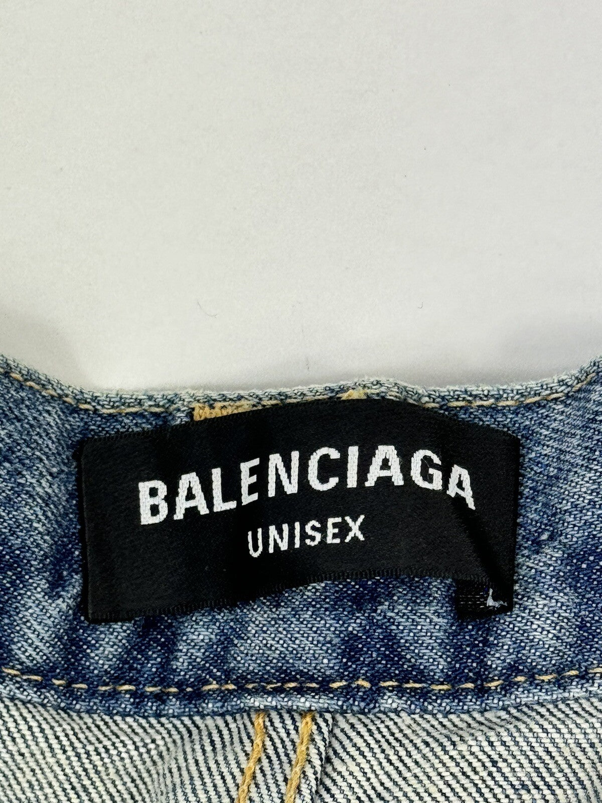 Balenciaga 2 in 1 Raver Japan Denim Jeans / Shorts, photo 13