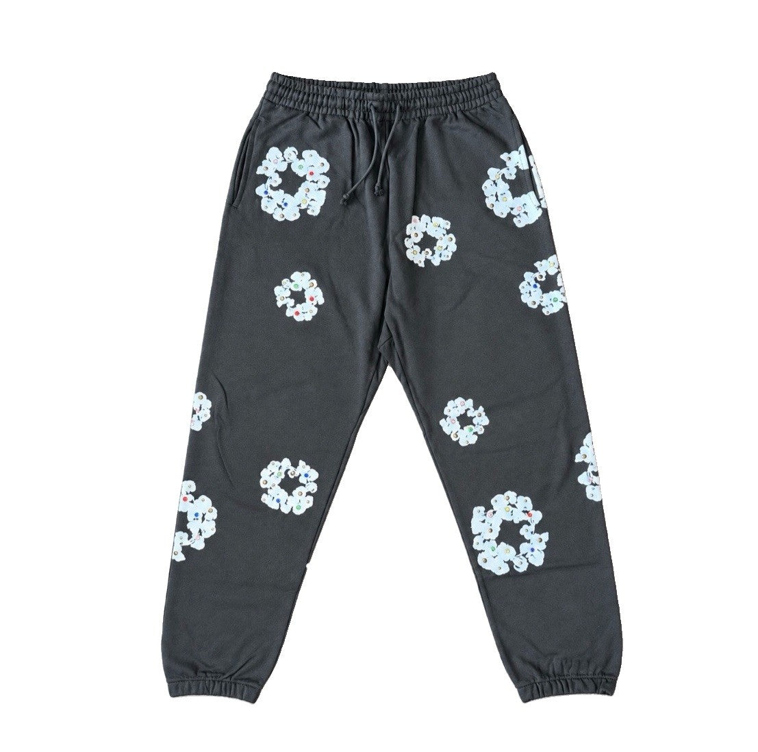 Denim Tears Rhinestone Cotton Wreath Sweatpants, photo 1