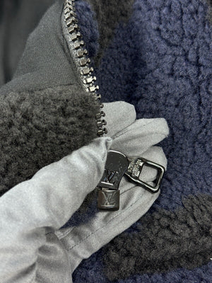 Louis Vuitton x Nigo Jacquard Damier Fleece Navy Blouson（写真10）