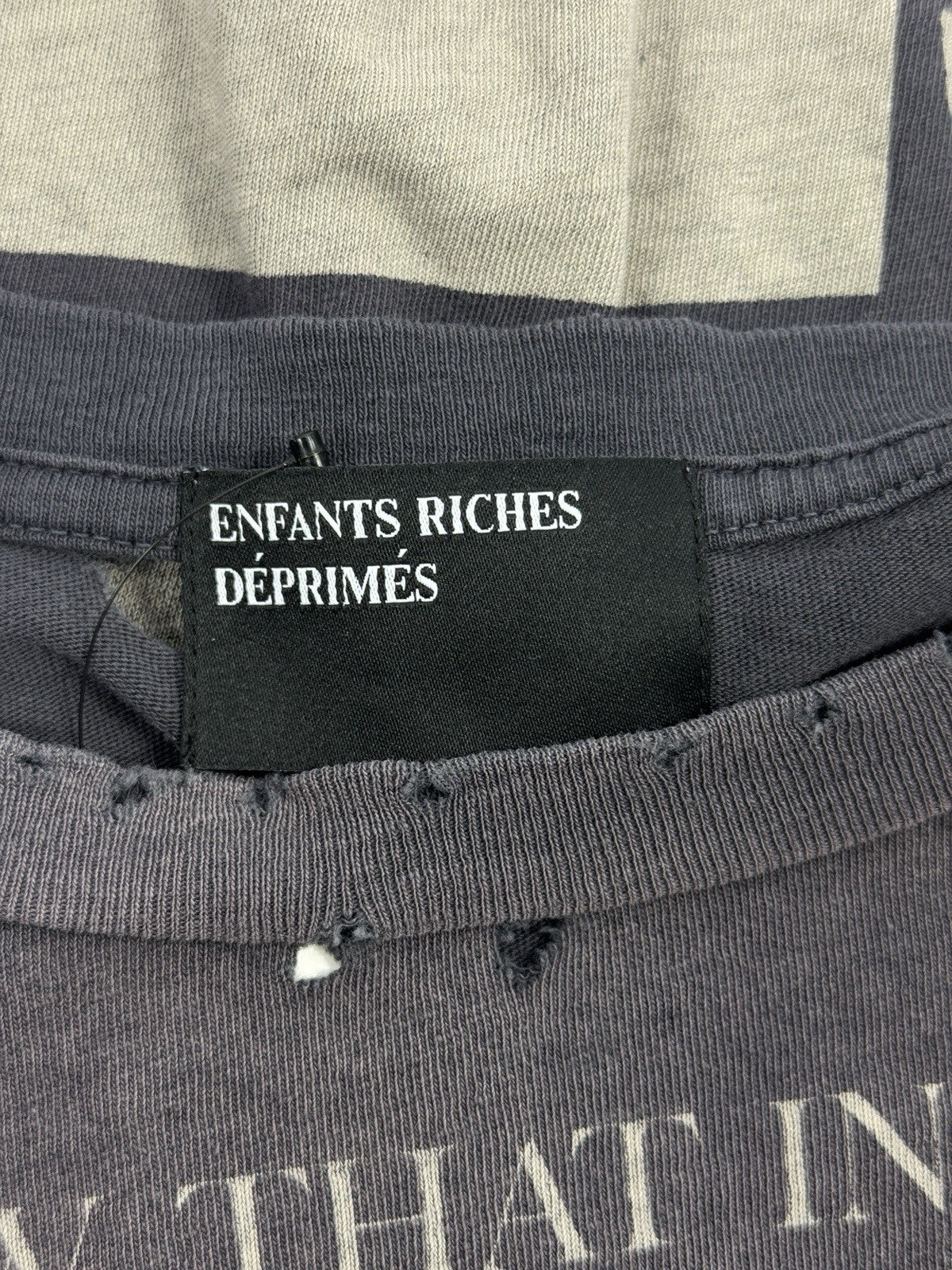 Enfants Riches Deprimes Jeremy Distressed Oversized T-Shirt, photo 10