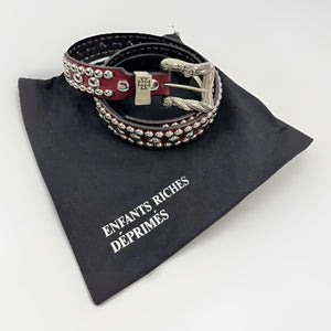 Enfants Riches Deprimes Rose Detailed Buckle Belt 105, photo 3