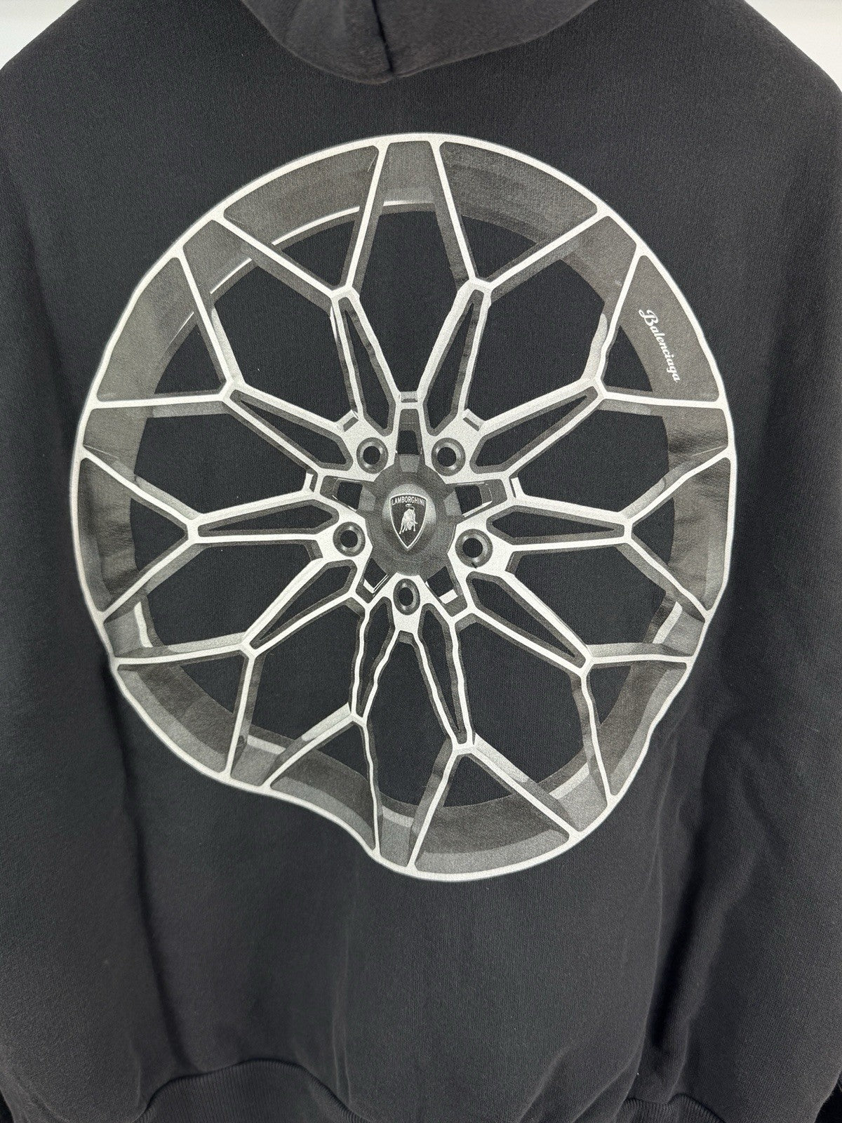 Balenciaga x Lamborghini Graphic Print Zip Up Jumper, photo 5