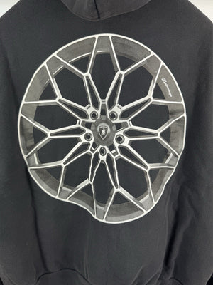 Balenciaga x Lamborghini Graphic Print Zip Up Jumper، الصورة 5
