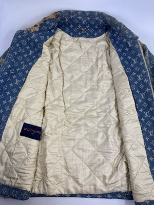Louis Vuitton x Virgil Abloh Floral Monogram Padded Denim Jacket, photo 8