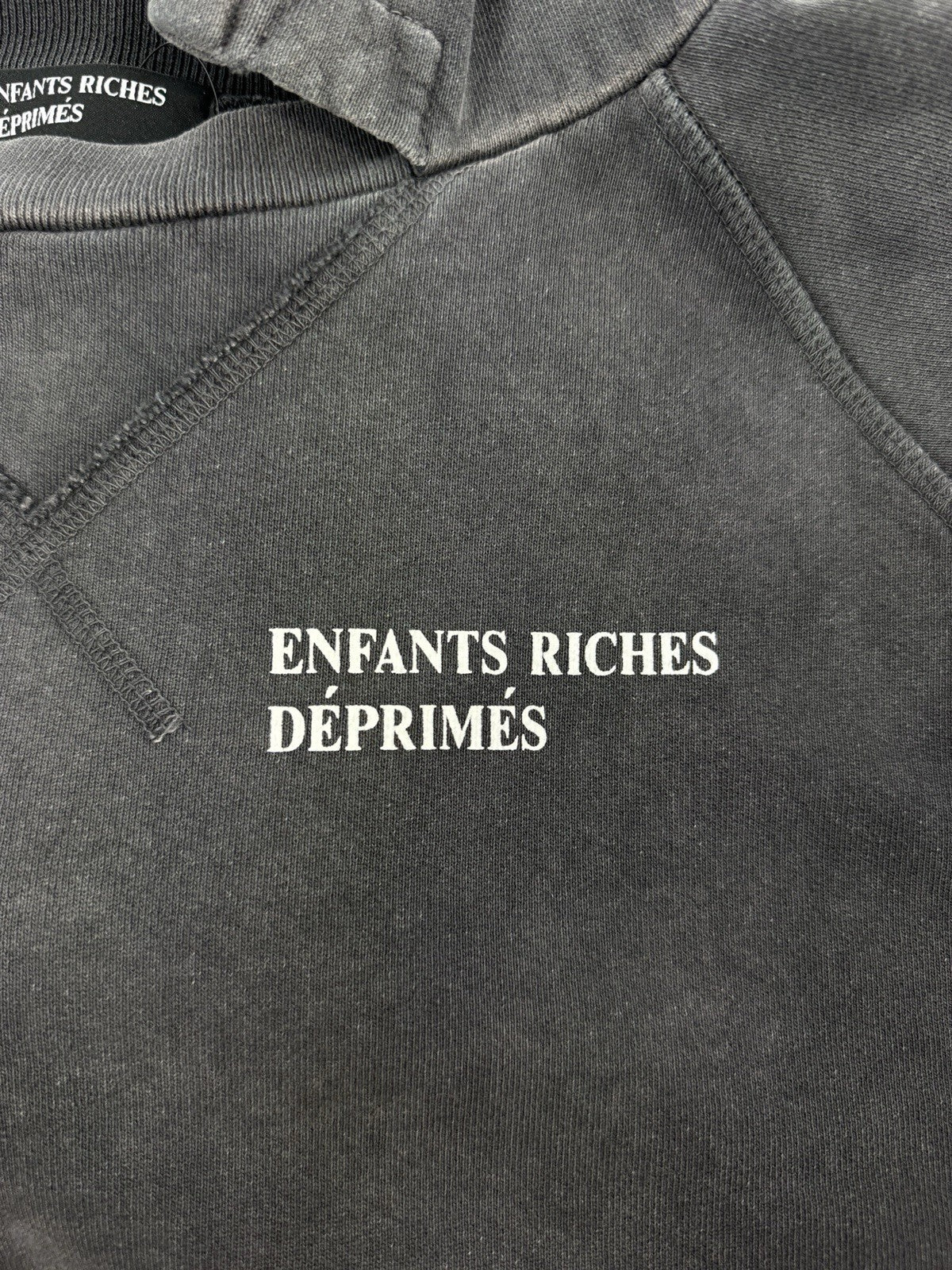 Enfants Riches Deprimes ERD Logo Raglan Afterhood Hoodie, photo 4