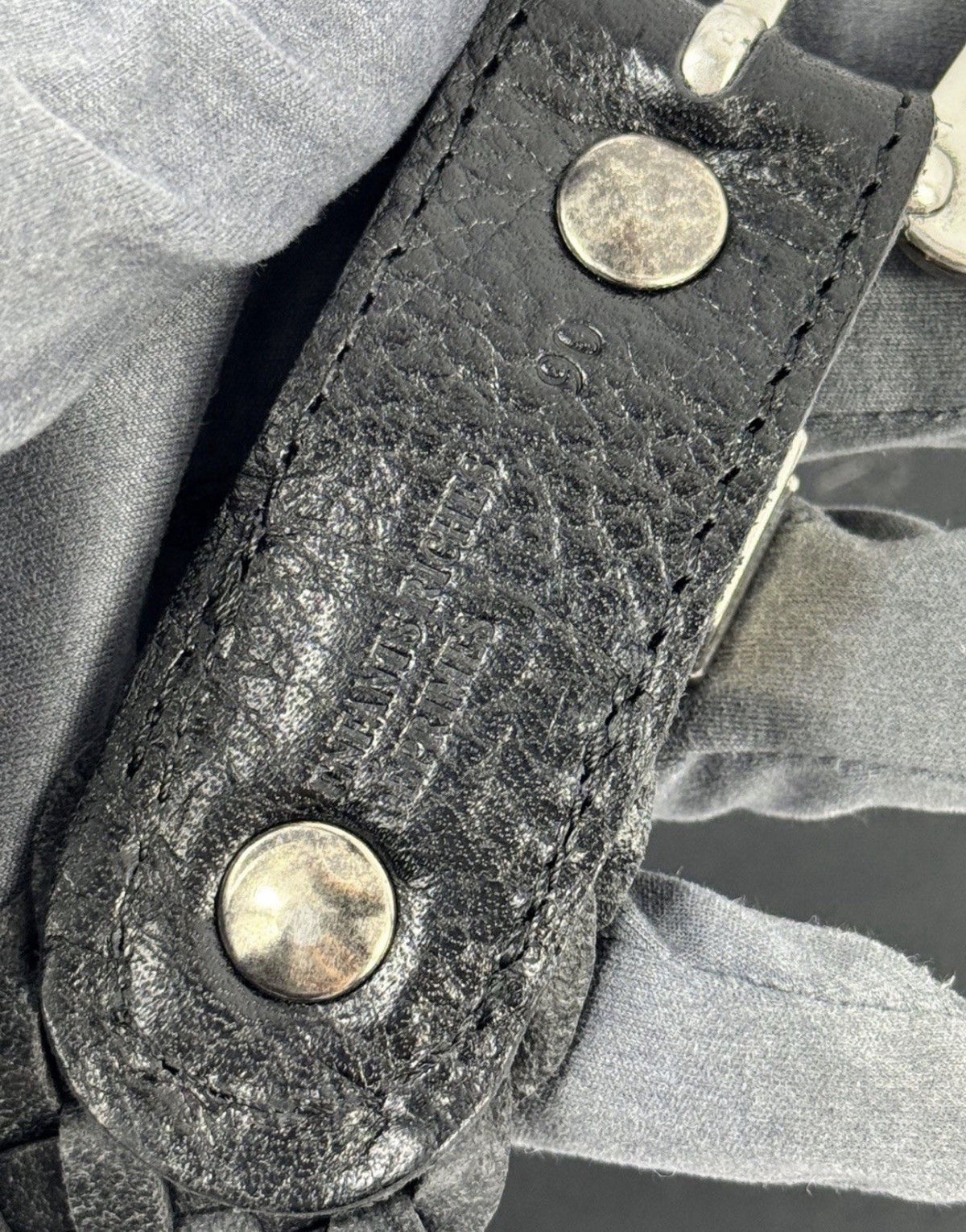 Enfants Riches Deprimes Port Of Souls Braided Leather Belt, photo 7