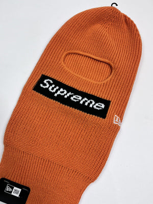 Supreme x New Era Logo Orange Balaclava، الصورة 3