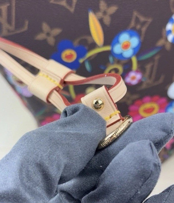 Louis Vuitton x Takashi Murakami Monogram Flower Print Neverfull MM Bag M13271, photo 8