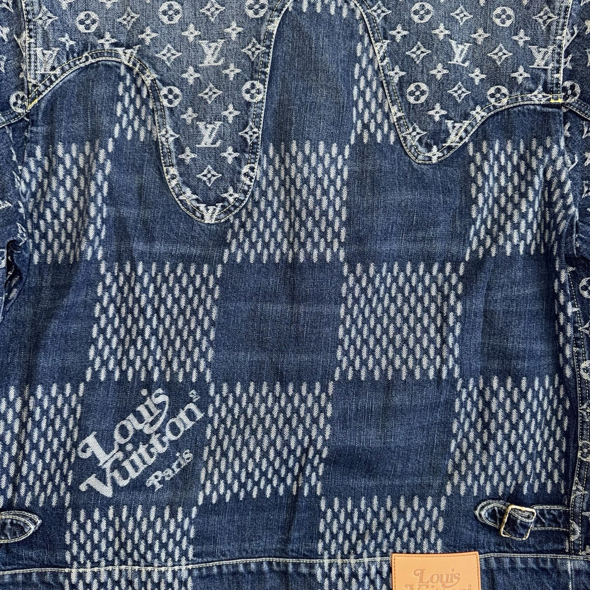 Louis Vuitton x Nigo Monogram Blue Denim Jacket, photo 19