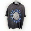 Saint Michael Ideological Abnormality Print Distressed T-Shirt（写真2）