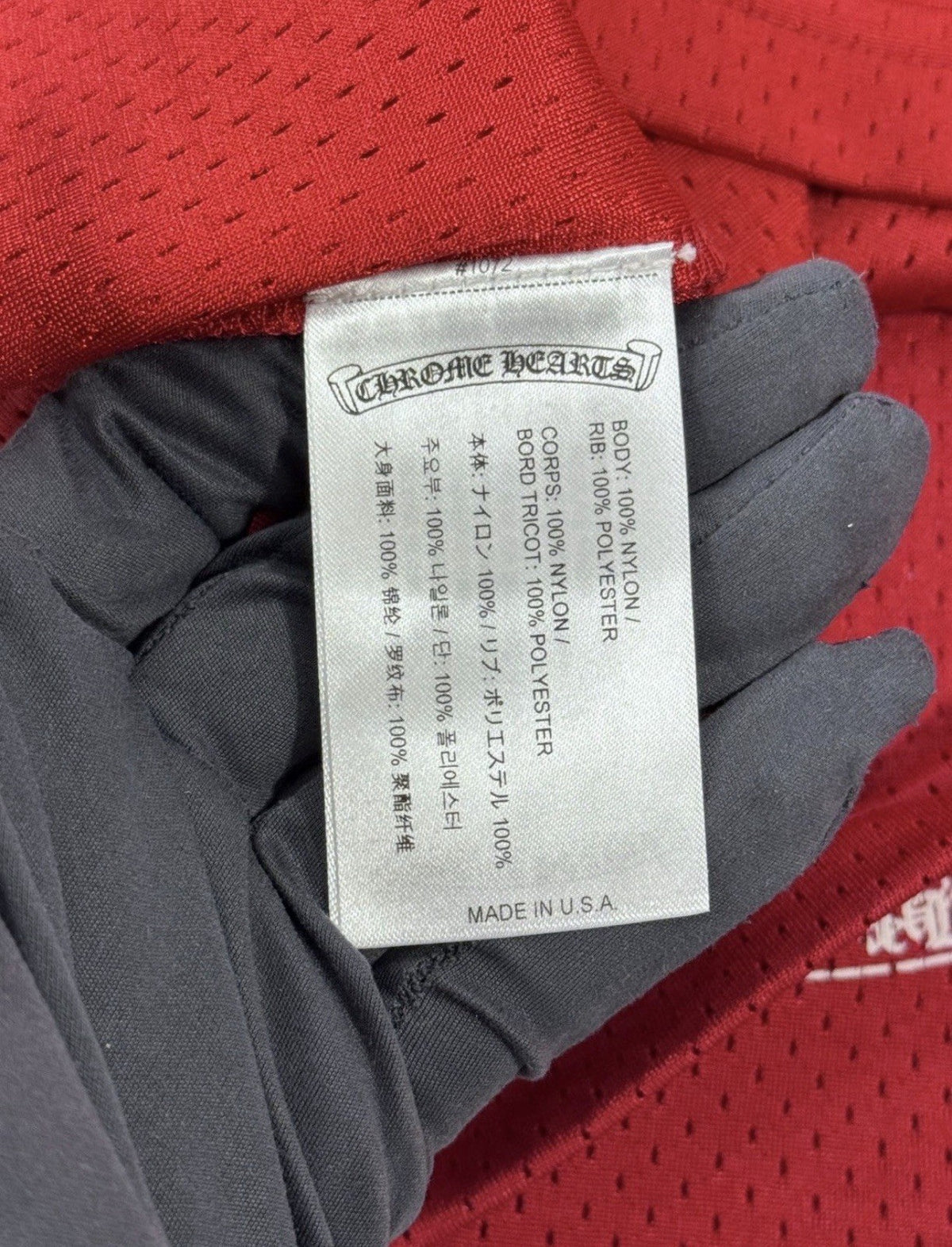 Chrome Hearts Form Team Print Mesh Jersey, photo 8