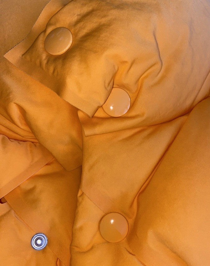 Bottega Veneta Tangerine Intrecciato Tech Nylon Vest, photo 10