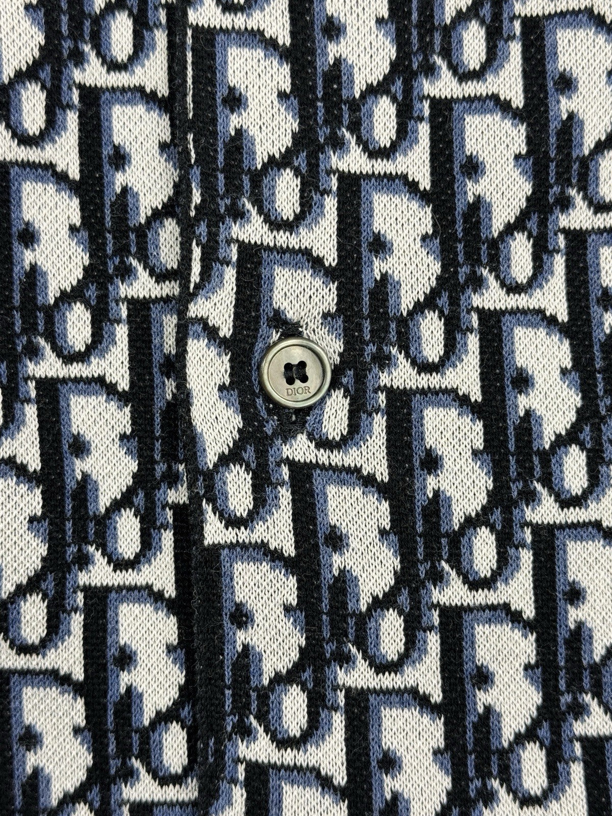 Dior Oblique Print Button Down Shirt, photo 4